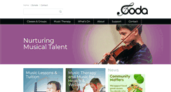 Desktop Screenshot of coda.org.uk
